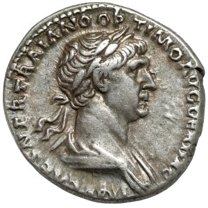 Trajan (98-117 n.e.) Denar, Rzym