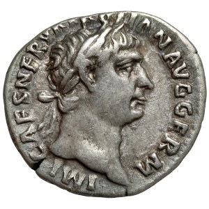 Trajan (98-117 n.e.) Denar, Rzym