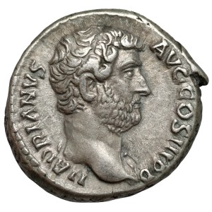 Hadrian (117-138 n.e.) Denar, Rzym