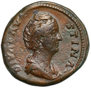 Faustine Ier l'Ancienne (138-141 ap. J.-C.) Sestercetus posthume