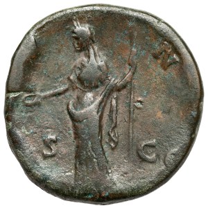 Faustina I the Elder (138-141 A.D.) Sesterc posthumous