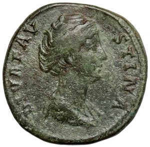 Faustina I the Elder (138-141 A.D.) Sesterc posthumous