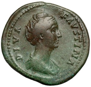 Faustina I the Elder (138-141 A.D.) Sesterc posthumous