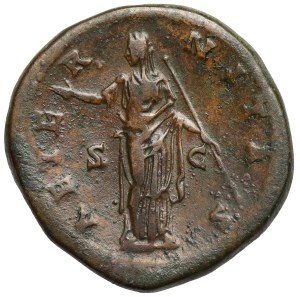 Faustina I the Elder (138-141 A.D.) Sesterc posthumous