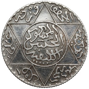 Maroko, 2-1/2 dirhama AH1309 (1892)