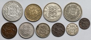 Estonie, de 1 envoyé à 2 couronnes - set (10pcs)