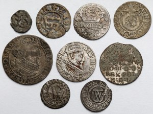 Poland and Prussia, from denarius to sixpence - set (9pcs)