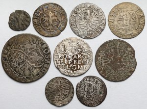 Poland and Prussia, from denarius to sixpence - set (9pcs)