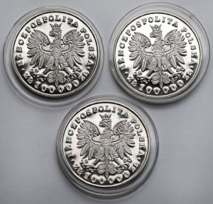 Small Triptych 100,000 Gold 1990 - set (3pcs)