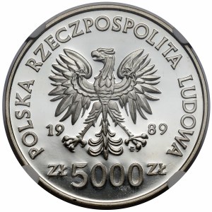5.000 złotych 1989 Ratujmy Zabytki Torunia
