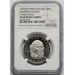 Próba NIKIEL 100 złotych 1976 Pułaski - na wprost