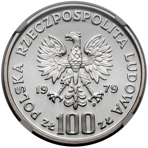 Próba SREBRO 100 złotych 1979 Henryk Wieniawski