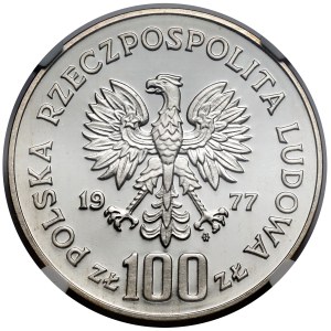 100 złotych 1977 Sienkiewicz - w lewo