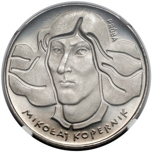 NIKIEL 100 échantillon d'or 1973 Nicolaus Copernicus - cheveux plus courts