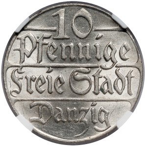 Gdańsk, 10 fenigów 1923