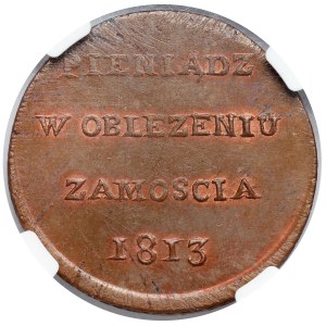 Oblężenie Zamościa, 6 groszy 1813