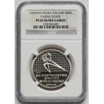 Próba SREBRO 200 złotych 1982 XII MŚ w piłce nożnej - Espana - w lewo