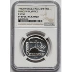 Próba SREBRO 100 złotych 1980 Igrzyska XXII Olimpiady