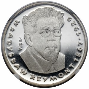 Próba SREBRO 100 złotych 1977 Władysław Reymont