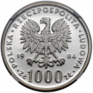 Próba SREBRO 1.000 złotych 1984 Wincenty Witos