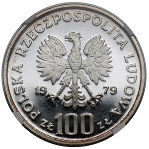 Próba SREBRO 100 złotych 1979 Ludwik Zamenhof