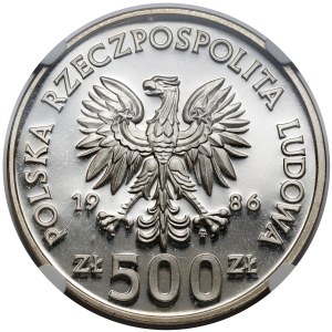 500 złotych 1986 Sowa