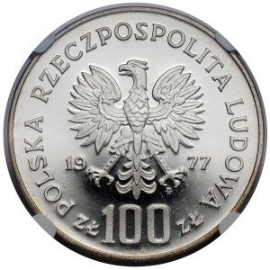 100 złotych 1977 Żubr