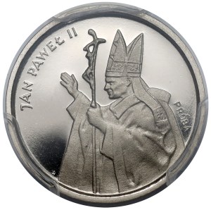 Próba NIKIEL 1.000 złotych 1987 - Jan Paweł II - z krzyżem