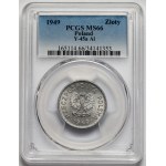 1 złoty 1949 Al