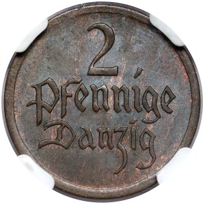 Gdańsk, 2 fenigi 1926