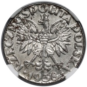 50 groszy 1938 - niklowane