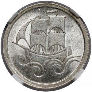 Gdańsk, 1/2 guldena 1923