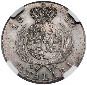 Duché de Varsovie, 1/3 thaler 1812 IB