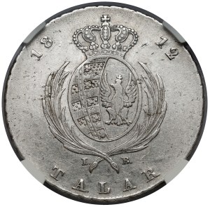 Duché de Varsovie, Thaler 1812 IB