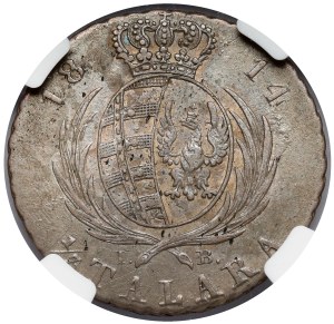 Duché de Varsovie, 1/3 de thaler 1814 IB