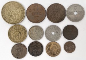 Scandinavia MIX coin set (12pcs)