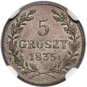 Wolne Miasto Kraków, 5 groszy 1835