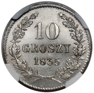Wolne Miasto Kraków, 10 groszy 1835