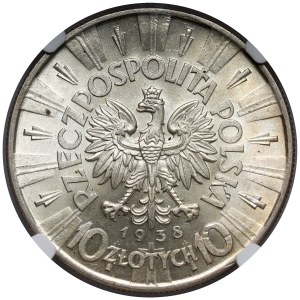 Piłsudski 10 złotych 1938