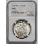 Piłsudski 10 złotych 1938