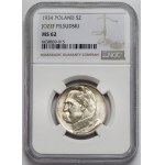 Piłsudski 5 złotych 1934 - urzędowy