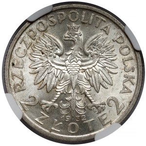 Głowa Kobiety 2 złote 1932