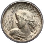 Kobieta i kłosy 1 złoty 1925