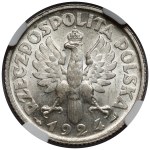 Kobieta i kłosy 1 złoty 1924