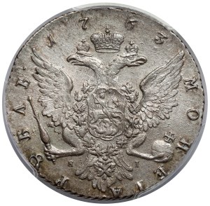 Rosja, Katarzyna II, Rubel 1763, Petersburg