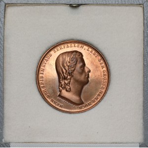 Niemcy, Medal, Schillers Haus in Weimar 1847 - nowe bicie (1976)