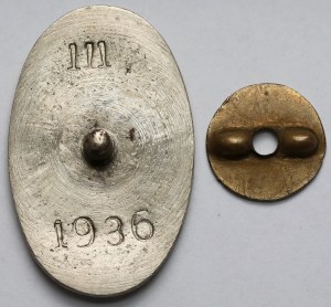 Badge, Hutsul Trail of the Second Brigade of the Legions - 1936