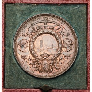 Szwajcaria, Medal 1895 - Festiwal strzelecki w Zurich
