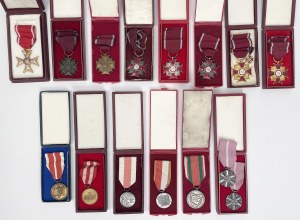 People's Republic of Poland, Badges and ID - Large set
