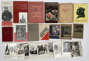 Books, miscellaneous prints, Pilsudski, etc.